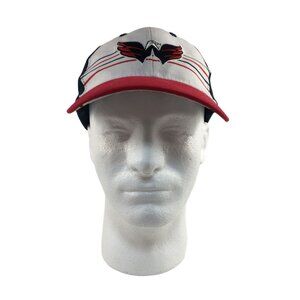WASHINGTON CAPITALS NHL HOCKEY ADJUSTABLE SNAPBACK BASEBALL TRUCKER CAP